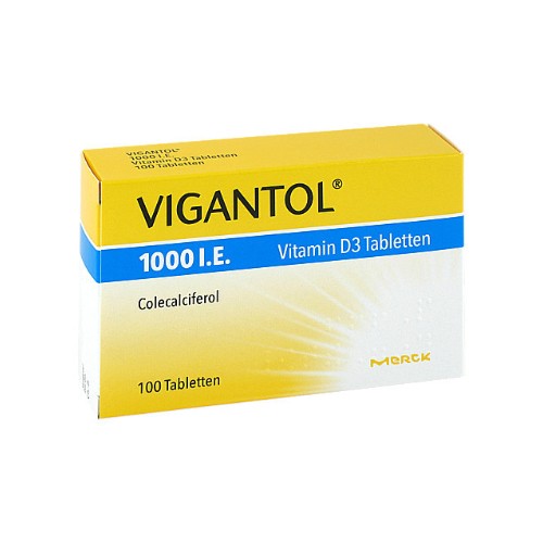 VIGANTOL 1. 000 I. E. Vitamin D3 Tabletten